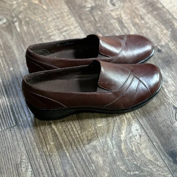 Clarks Bendables Blackberry Slip-On Dark Brown Women's Size 7.5 - Picture 13 of 14